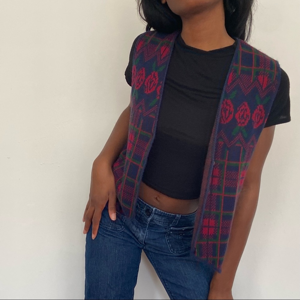 VINTAGE VICTORIA JONES PETITE VEST